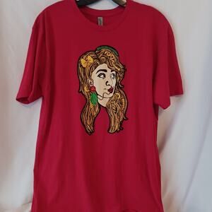 Kate Cosentino Jazz Indie-Pop "The Voice" Contestant Graphic Tee Women's XL